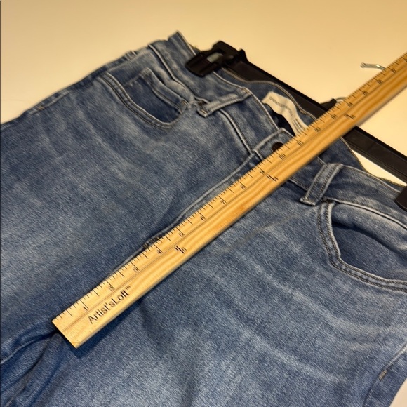 Denver Hayes Classic Blue Women's Jeans Hi-Rise Barely Boot Size 12 X 30 - Picture 5 of 7